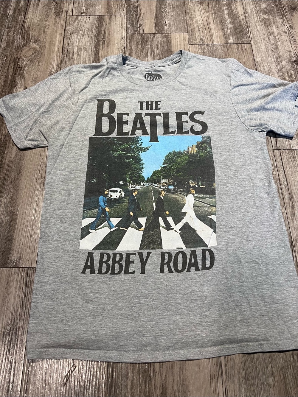 The Beatles Abbey Road Graphic Tee - Light Gray